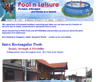 Tablet Screenshot of poolnleisure.com